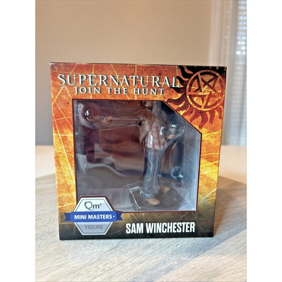 Supernatural QMx Mini Masters Sam Winchester Figure Join the Hunt NEW IN BOX - Picture 2 of 6